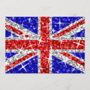 Glitz Großbritannien-Einladung Einladung