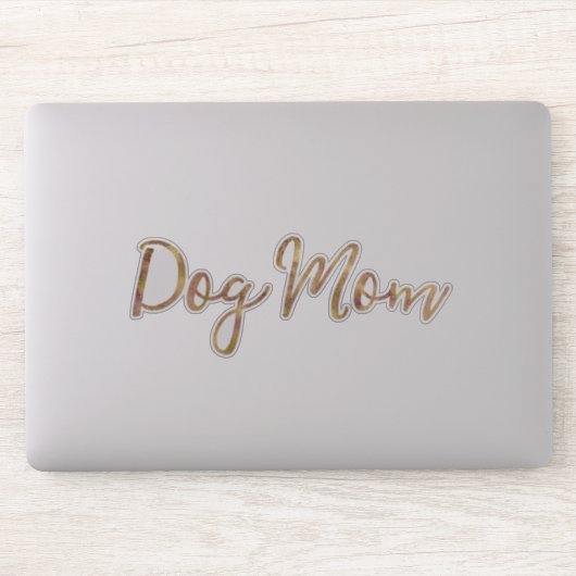 Glitz Hund Mama Aufkleber (Computer)