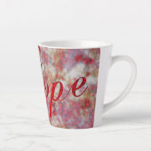 Glitz in Peppermint Latte Tasse (Rechts)