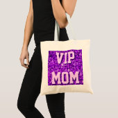 Glitz Lila "VIP-MAMA" Tasche (Vorderseite (Produkt))