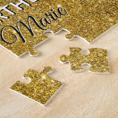 Glitz!! Personalisierter 16. Geburtstag Puzzle (Seite)
