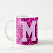 Glitz Pink "MUM"-Tasse Kaffeetasse (Links)