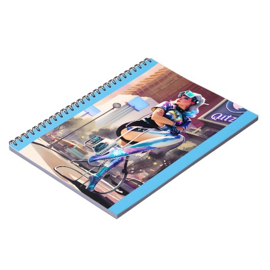 Glitz, Qitz und Glamour Ken Gage Art Notizblock (Linke Seite)