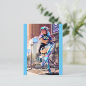 Glitz, Qitz und Glamour Ken Gage Art Postkarte (Stehend Vorderseite)