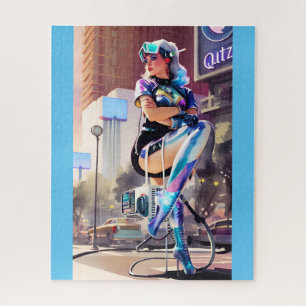 Glitz, Qitz und Glamour Ken Gage Art Puzzle