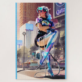 Glitz, Qitz und Glamour Ken Gage Art Puzzle