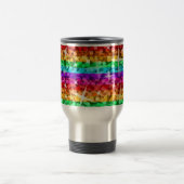 Glitz Rainbow-Tasse Reisebecher (Mittel)