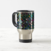 Glitz Tiles Multicolored 2 Reiseschleier Reisebecher (Vorderseite Links)
