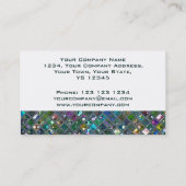 Glitz Tiles Multicolored 2 Visitenkarte weiß (Rückseite)
