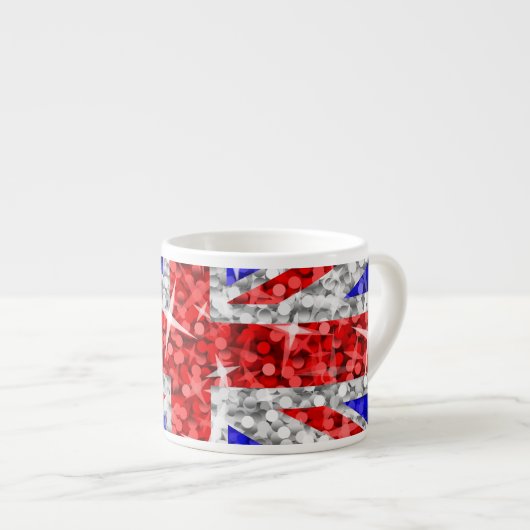 Glitz UK Espresso Tasse (Vorderseite Rechts)