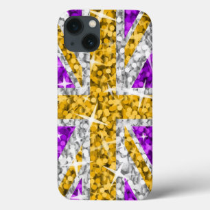 Glitz UK Gold iPhone Case