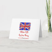 Glitz UK "Happy Birthday" Grüße Karte (Rückseite)