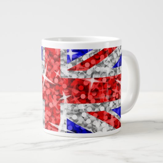 Glitz UK-Jumbo-Tasse Jumbo-Tasse (Vorderseite Rechts)