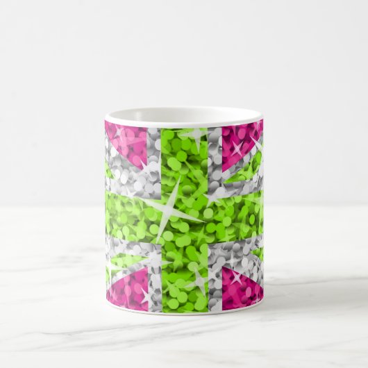 Glitz UK Lime Green Tasse (Mittel)