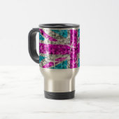 Glitz UK Pink Tasse (Vorderseite Links)