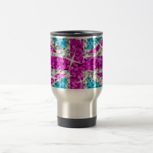 Glitz UK Pink Tasse (Mittel)