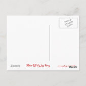 Glitz UK Postcard Postkarte (Rückseite)