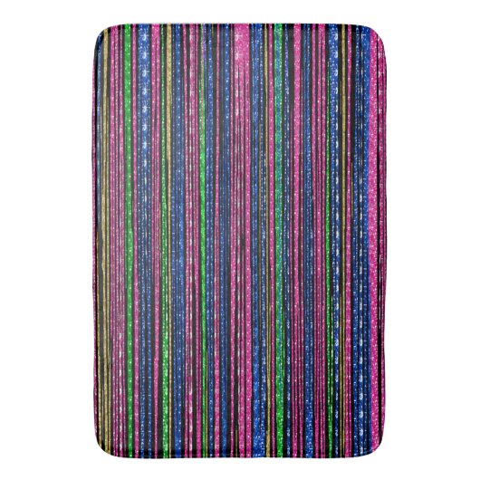 Glitz und Glam Badematte (Vorderseite Vertikal)