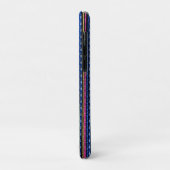 Glitz und Glam Funkelnd Streifen Case-Mate iPhone Hülle (Hinten/Links)