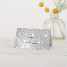 Glitz und Glam kundenspezifische Hochzeitstisch-Pl Platzkarte