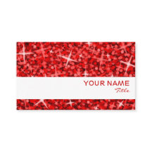 Glitz-Vorlage für die Visitenkarte