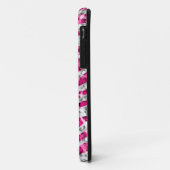 Glitz Zebra Pink iPhone Gehäuse (horizontal) Case-Mate iPhone Hülle (Hinten/Links)
