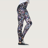 Glitzende Diamant-Leggings Leggings (Rechts)