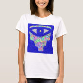 Glitzer ח מ ס Hamsa  Shirt (Vorderseite)