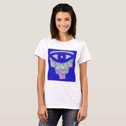 Glitzer ח מ ס Hamsa  Shirt (Vorne ganz)