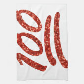 Glitzer 100 Emoji Geschirrtuch (Vertikal)