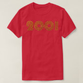 Glitzer 2001 T-Shirt (Design vorne)