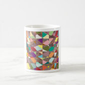 Glitzer abstrakt Colors Kaffeetasse (Mittel)