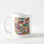 Glitzer abstrakt Colors Kaffeetasse (Links)
