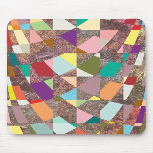 Glitzer abstrakt Colors Mousepad (Vorne)