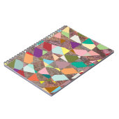 Glitzer abstrakt Colors Notizblock (Linke Seite)