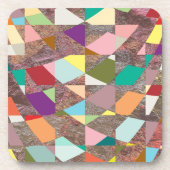 Glitzer abstrakt Colors Untersetzer (Vorderseite)