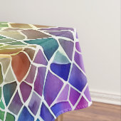 Glitzer Abstrakt Geometrisches Oktagon Tischdecke (Beispiel)