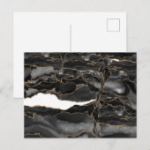 Glitzer Agate Postkarte (Vorne/Hinten)