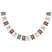 Glitzer Animals Circus Kindergeburtstag Party Wimpelkette (Alle)