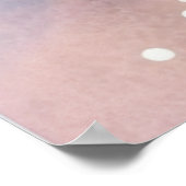 *~* Glitzer AP60 Küstenmeer Sandstrand-Welle Poster (Ecke)