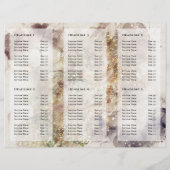 Glitzer Aquarell- und Folienbroschüre (Rückseite)