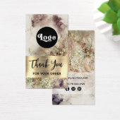 Glitzer, Aquarell und Folienverpackung (Schreibtisch)