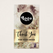 Glitzer, Aquarell und Folienverpackung (Vorderseite)