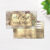 Glitzer Aquarell- und Fotoleiterkarte (Schreibtisch)