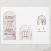 Glitzer Aquarellschrift (Vorderseite)