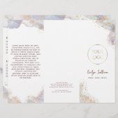 Glitzer Aquarellschrift (Vorne/Hinten)