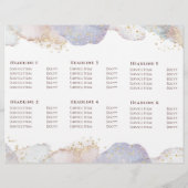 Glitzer Aquarellschrift (Rückseite)