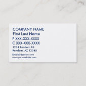 Glitzer Arizona-Flag - anpassbare Visitenkarten Visitenkarte (Rückseite)