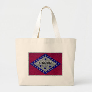 Glitzer Arkansas Fahnenjumbo-Tasche Jumbo Stoffbeutel