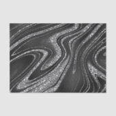 Glitzer auf schwarz schimmernd seidenpapier (Vorderseite)